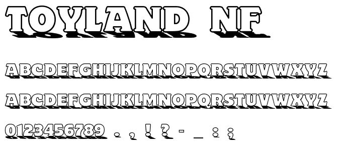 Toyland NF font